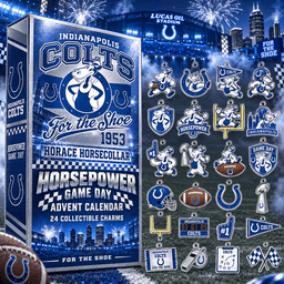 Indianapolis Colts X Horace Horsecollar Game Day Advent Calendar 2026 Christmas Countdown For Football Fans