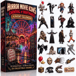 Carnival Of Nightmares Horror Movie Advent Calendar 2026 Scary Christmas Countdown Gift