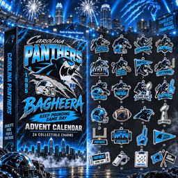 Carolina Panthers X Bagheera Holiday Advent Calendar 2026 Christmas Countdown For Football Lovers