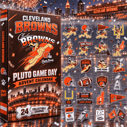 Pluto X Cleveland Browns Advent Calendar 2026 Football Lover Christmas Present