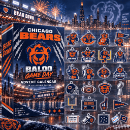 Chicago Bears X Baloo Football Advent Calendar 2026 Team Fan Christmas Present For Men And Women