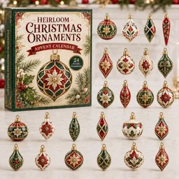 Heirloom Chrismast Advent Calendar 2026 Xmas Calendar Countdown Best Xmas Presents