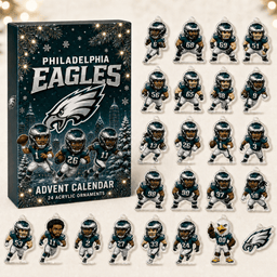 Philadelphia Eagles Advent Calendar 2026 Christmas Day Countdown Best Gifts For Eagles Fans