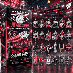 Atlanta Falcons X Millennium Falcon Advent Calendar 2026 Game Day Christmas Gift For Football Fans