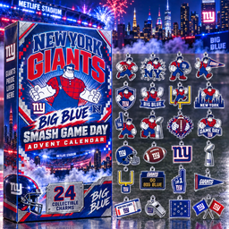 New York Giants X Wreck It Ralph Football Advent Calendar 2026 Christmas Countdown Gift For Giants Fans