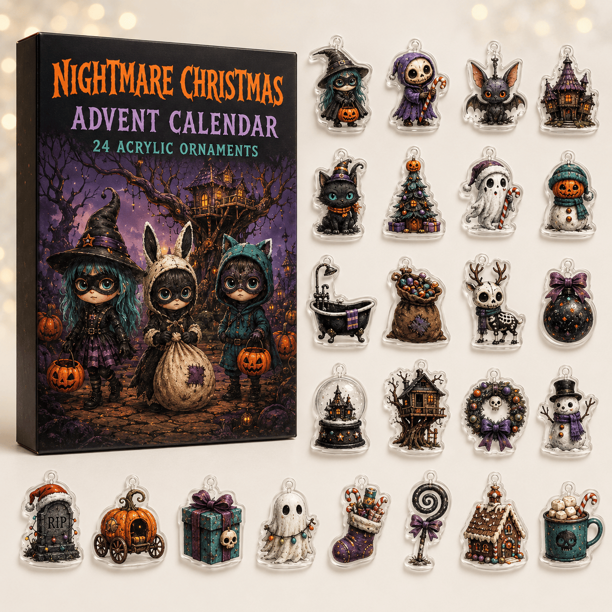 Nightmare Christmas Advent Calendar Spooky Advent Calendar Best Gifts For Girlfriend