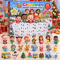 CoComelon Advent Calendar 2026 Songs And Friends Christmas Countdown Toddler Gift