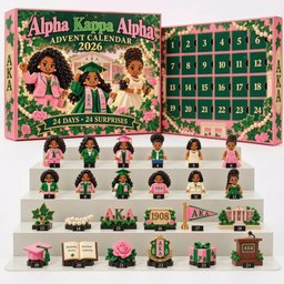 Alpha Kappa Alpha Advent Calendar 2026 AKA 1908 Christmas Countdown Sorority Sister Gift
