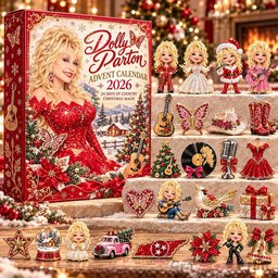Dolly Parton Advent Calendar 2026 Country Magic Christmas Countdown Music Lover Gift