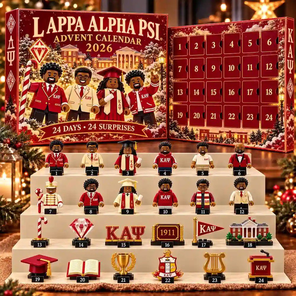 Kappa Alpha Psi Advent Calendar 2026 Fraternity Pride Christmas Countdown Greek Life Gift