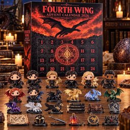 Fourth Wing Advent Calendar 2026 Dragon Rider Christmas Countdown Book Lover Gift