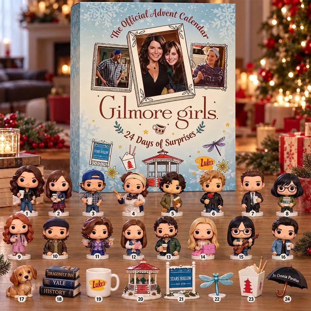 Gilmore Girls Advent Calendar 2026 Luke_s Diner Christmas Countdown Television Fans Gift