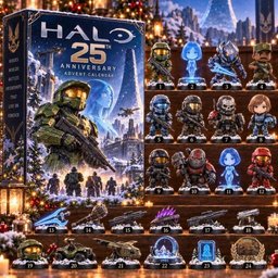 Halo 25th Anniversary Advent Calendar 2026 Master Chief Christmas Countdown Gamer Gift
