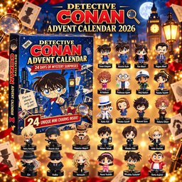 Detective Conan Advent Calendar 2026 Mystery Charms Christmas Countdown Anime Fans Gift