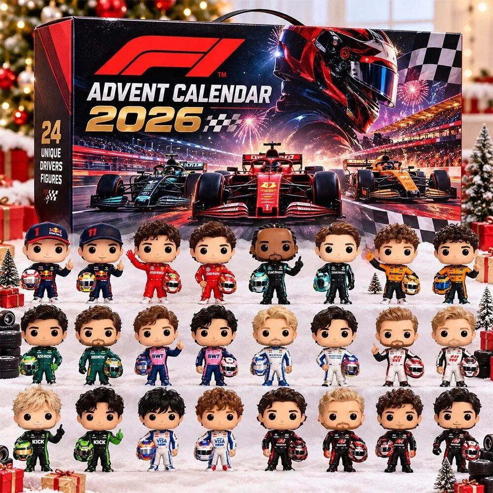 Formula 1 F1 Advent Calendar 2026 Driver Collectibles Christmas Countdown Racing Fans Gift