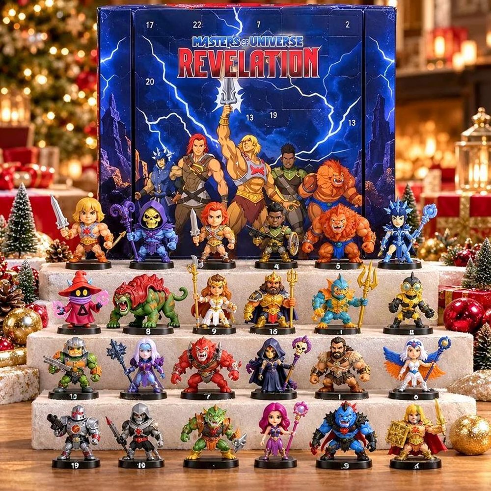 He-Man Masters Of The Universe Advent Calendar 2026 Revelation Christmas Countdown TV Fans