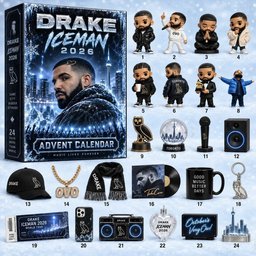 Drake Iceman Advent Calendar 2026 Toronto Rap Christmas Countdown Hip Hop Fans Gift