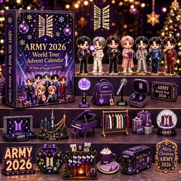 BTS Advent Calendar 2026 Army World Tour Christmas Countdown K-Pop Fan Gift