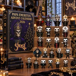 Ghost Papa Emeritus Advent Calendar 2026 Ritual Figures Christmas Countdown Metal Fans Gift