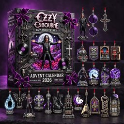 Ozzy Osbourne 46th Anniversary Advent Calendar 2026 Heavy Metal Christmas Countdown Rockers