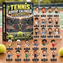 Tennis Advent Calendar 2026 Grand Slam Legends Christmas Countdown Tennis Player Fan Gift