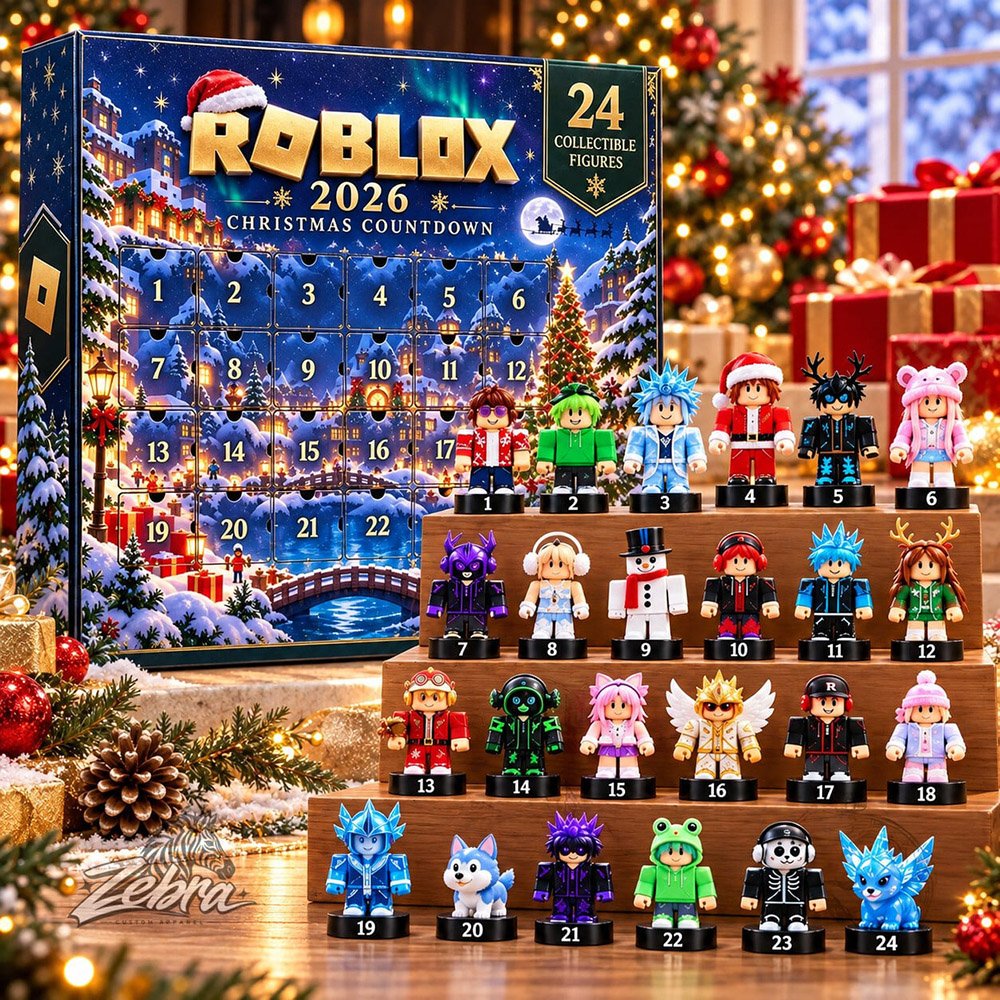 Roblox Advent Calendar 2026 Avatar Figures Christmas Countdown Gamer Gift For Roblox Fans