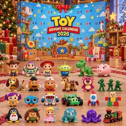 Toy Story Advent Calendar 2026 Pixar Andy_s Toys Christmas Countdown Cartoon Lover Gift