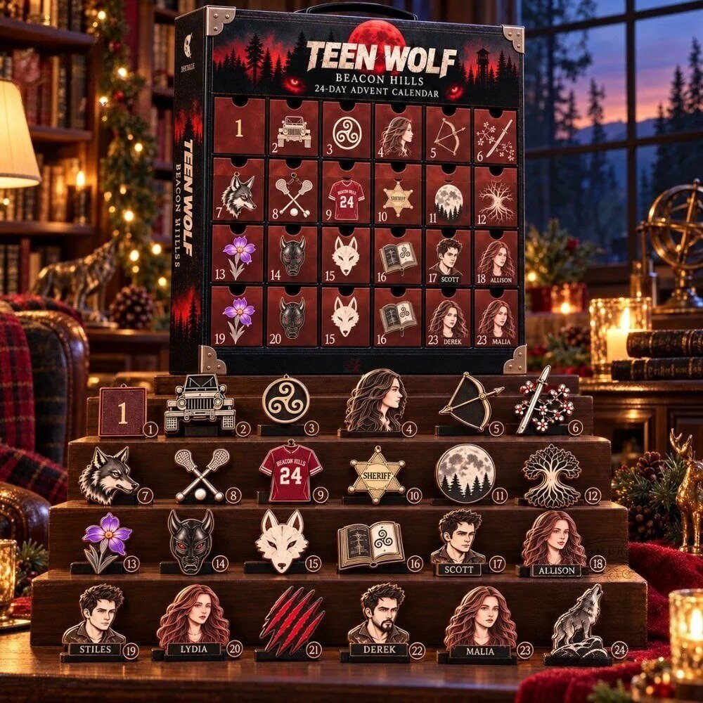Teen Wolf Beacon Hills Advent Calendar 2026 Supernatural Christmas Countdown TV Fans Gift