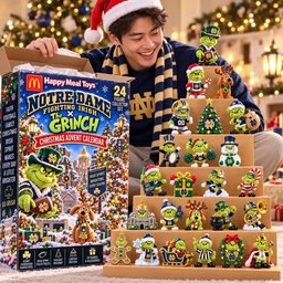 Notre Dame Fighting Irish X The Grinch Advent Calendar 2026 Christmas Countdown Fan Gift