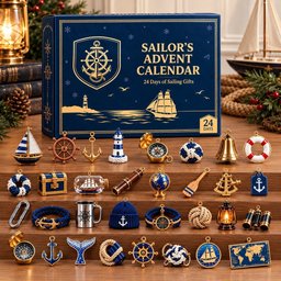 Sailor_s Advent Calendar 2026 Nautical Charms Christmas Countdown Boating Lover Gift