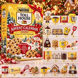 Nestle Toll House Advent Calendar 2026 Baking Joy Christmas Countdown Cookie Lover Gift