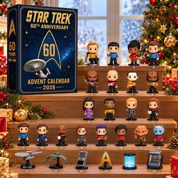 Star Trek 60th Anniversary Advent Calendar 2026 Starfleet Christmas Countdown Trekkie Gift