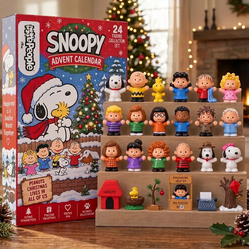 Peanuts Snoopy Advent Calendar 2026 Peanuts Gang Christmas Countdown Cartoon Lover Gift