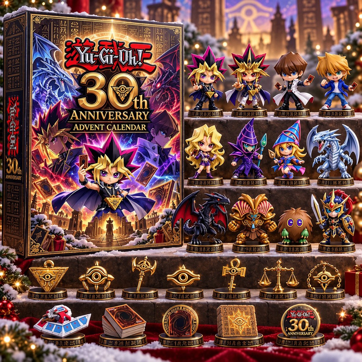 Yu-Gi-Oh 30th Anniversary Advent Calendar 2026 Duel Monsters Christmas Countdown Anime Gift