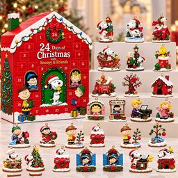 Peanuts X Snoopy Advent Calendar 2026 Snoopy Ornaments Christmas Countdown Family Gift