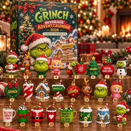 The Grinch Advent Calendar 2026 Grinchmas Beverage Christmas Countdown Whoville Fan Gift