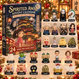 Spirited Away Advent Calendar 2026 Studio Ghibli Christmas Countdown Anime Fan Gift