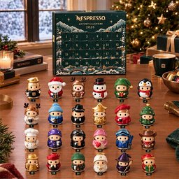Nespresso Advent Calendar 2026 Holiday Figurines Christmas Countdown Coffee Lover Gift
