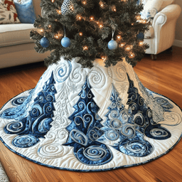 Christmas Tree Quilted Tree Skirt Thoughtful Valentine�s Day Gift Merch