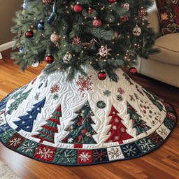 Christmas Tree Quilted Tree Skirt Lovely Mother�s Day Gift Merch