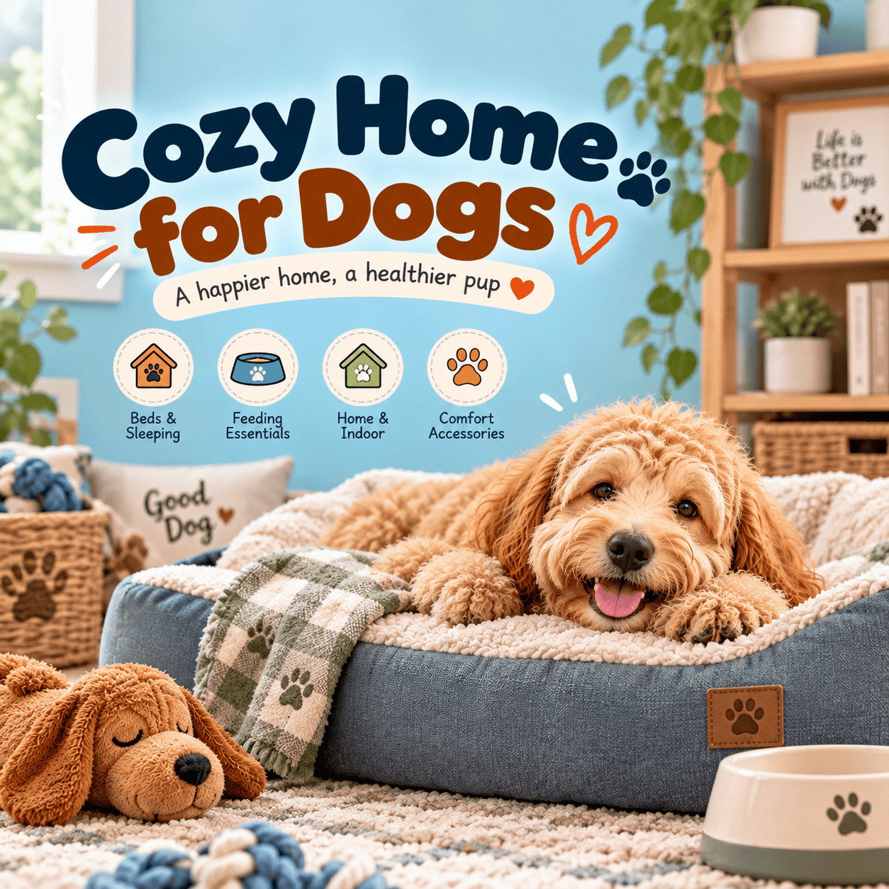 Cozy Home for Dogs