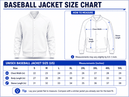 Michigan Wolverines | Premium NCAA Vintage Football Varsity Letterman Jacket Baseball Jacket TD size chart