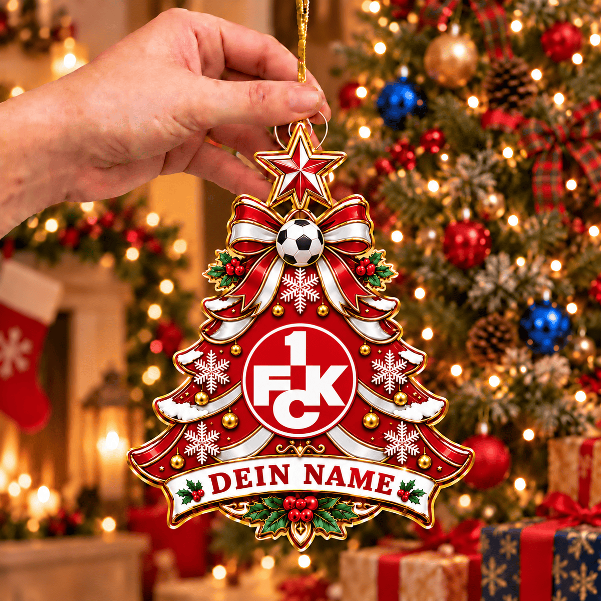 FC Kaiserslautern Ornament Custom Name For Fan