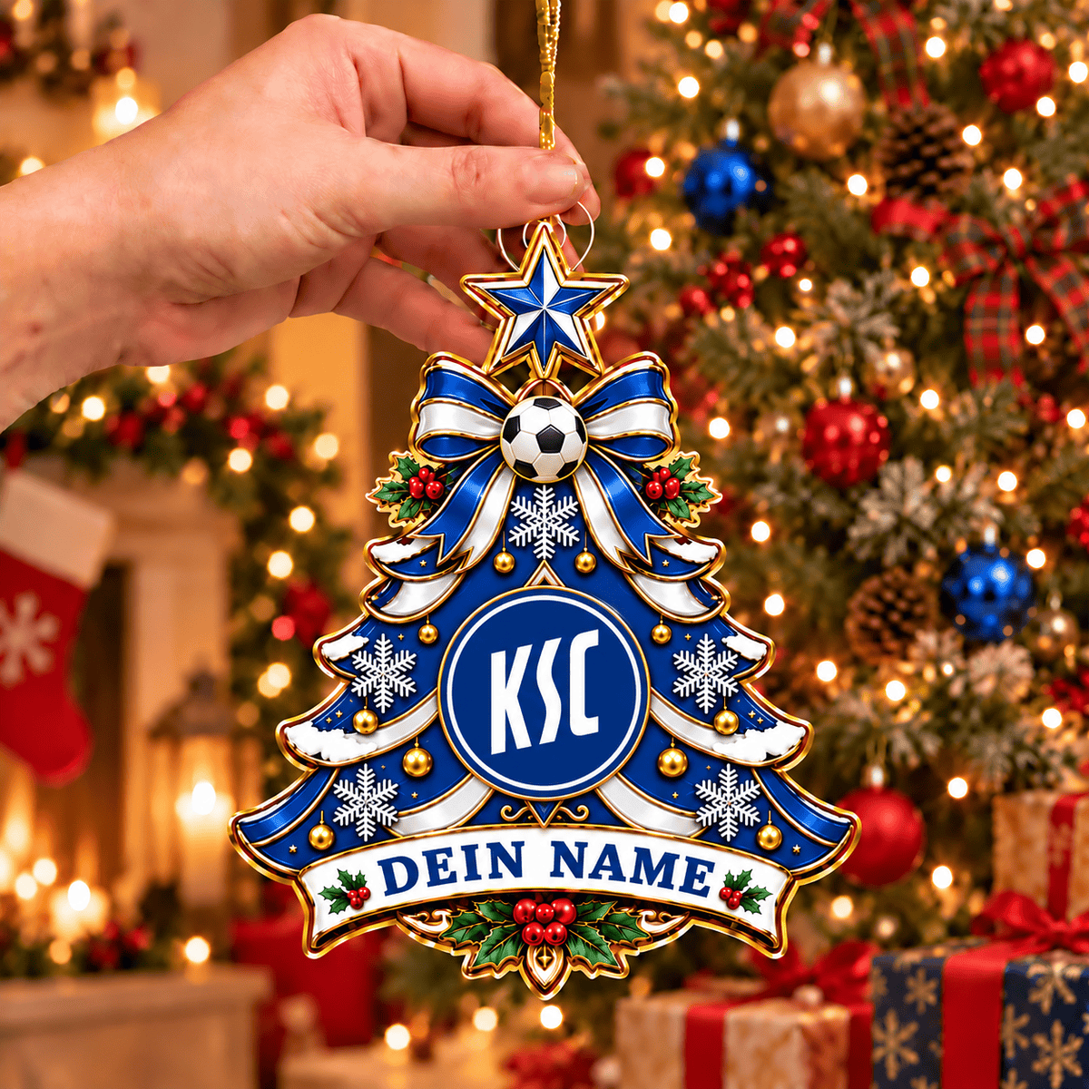 Karlsruher SC Ornament Custom Name For Fan