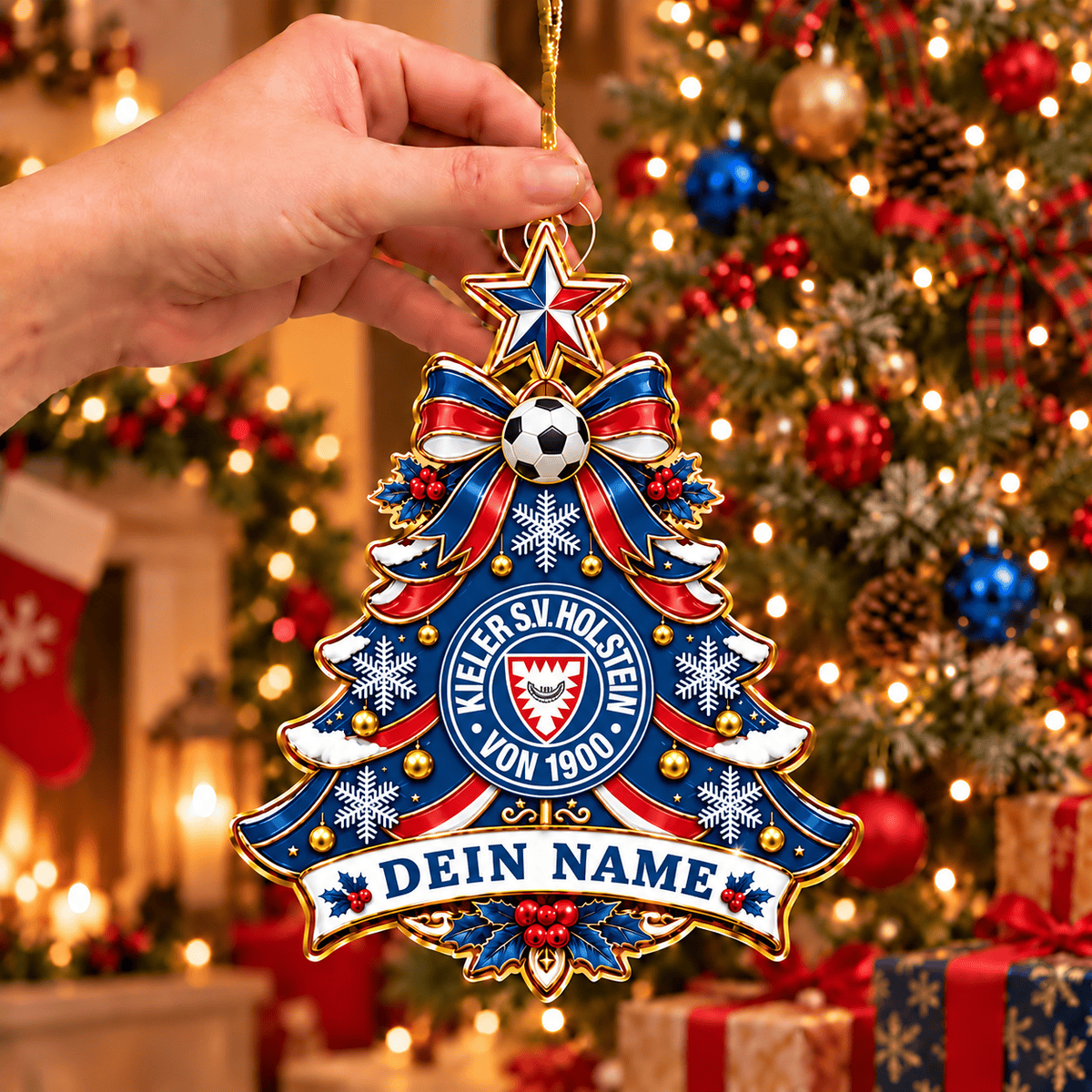 Holstein Kiel Ornament Custom Name For Fan
