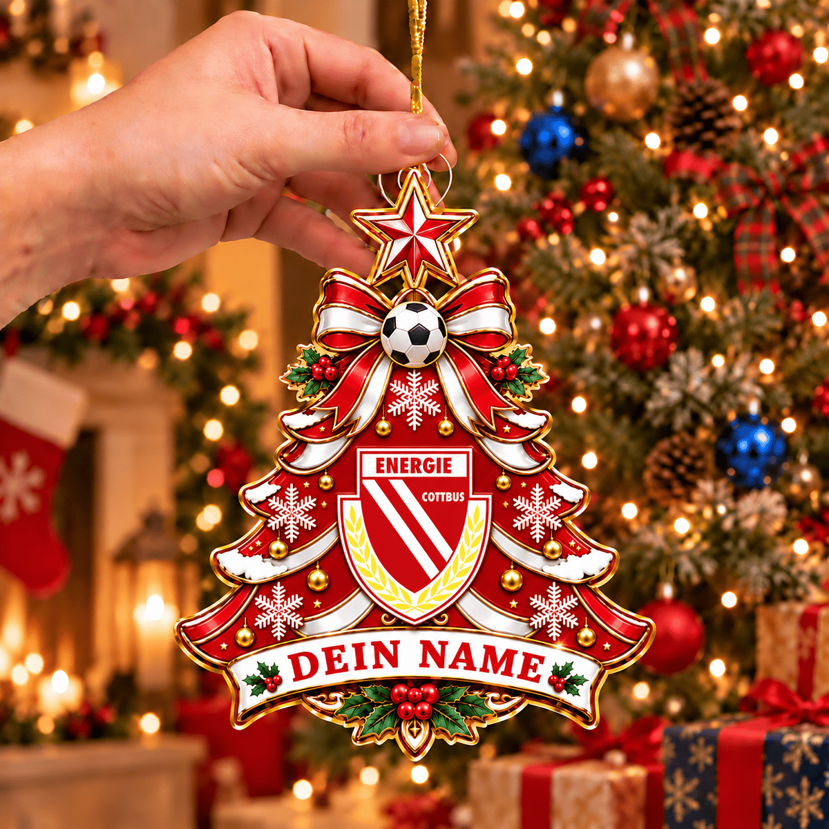 Energie Cottbus Ornament Custom Name For Fan