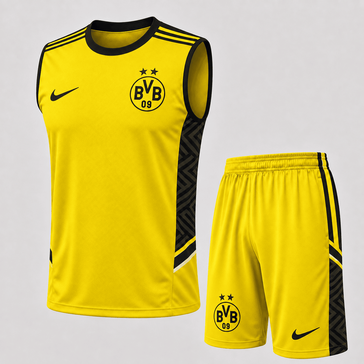 Borussia Dortmund Men's Tank Top and Shorts Set