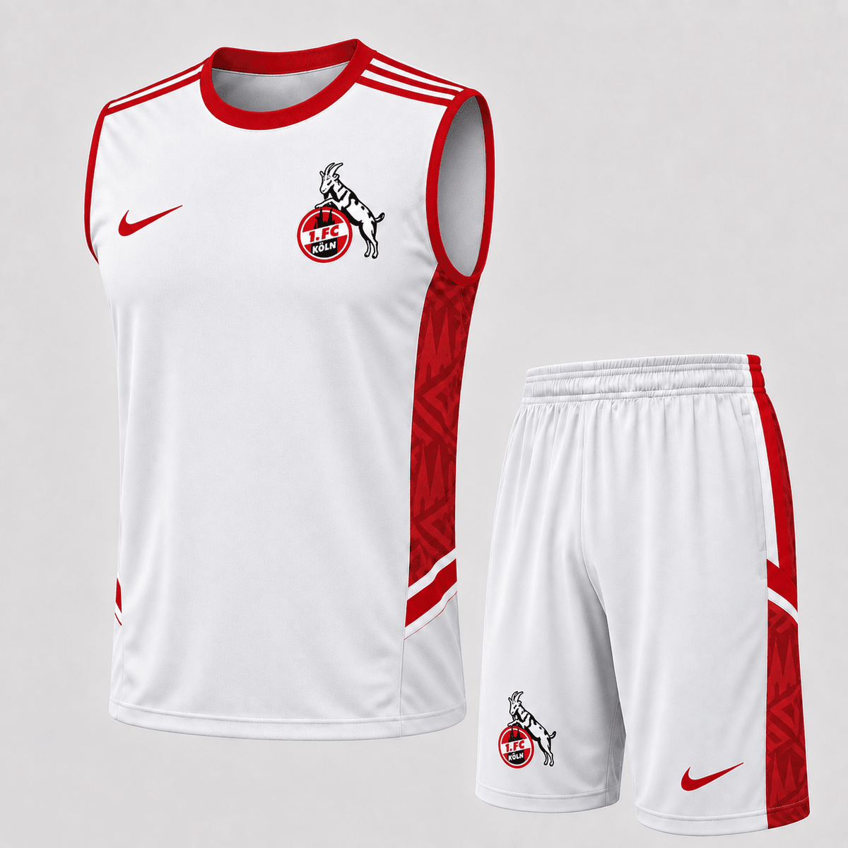 1. FC Köln Men's Tank Top and Shorts Set