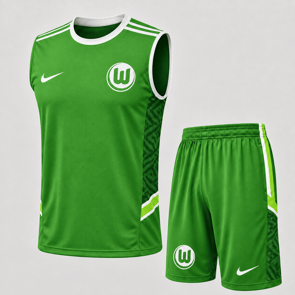 VfL Wolfsburg Men's Tank Top and Shorts Set