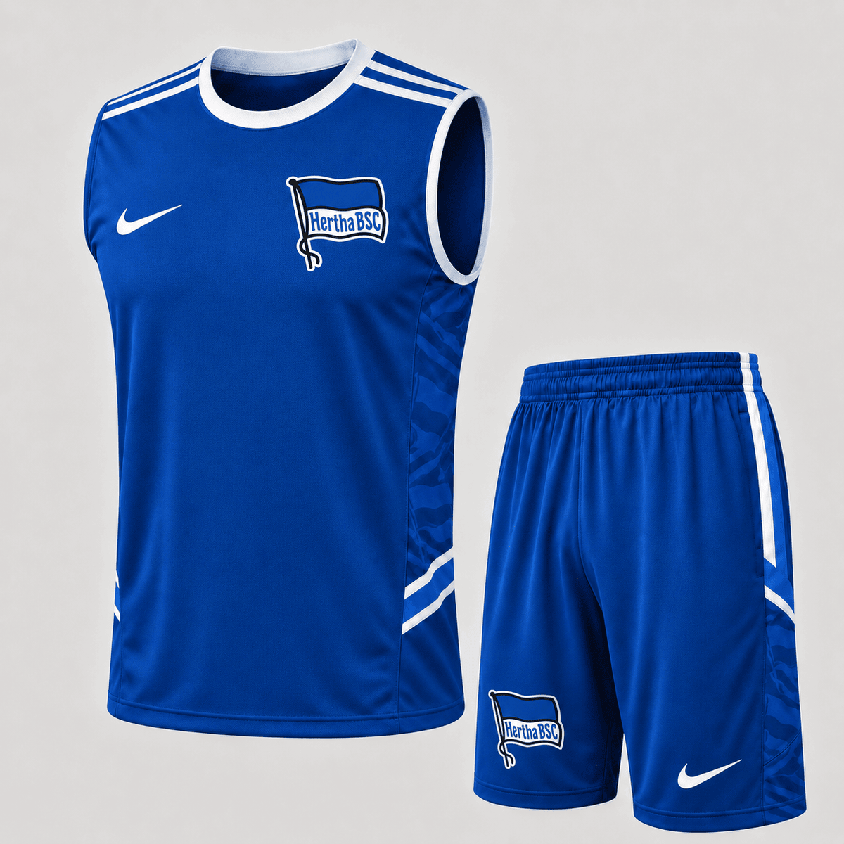 Hertha BSC Men's Tank Top and Shorts Set